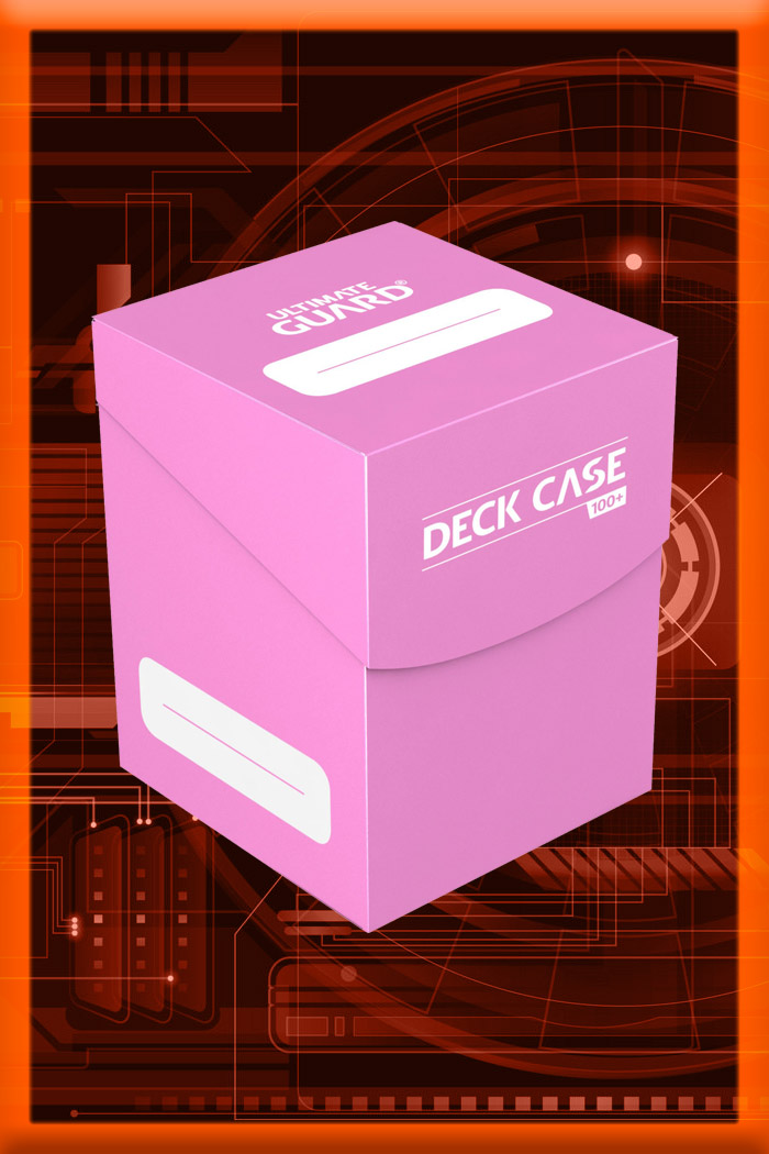 Caja Cartas Fucsia Deck Case 100+