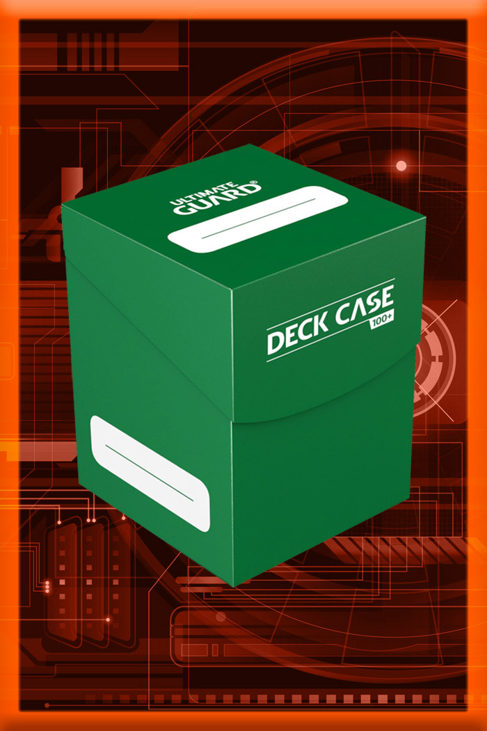Caja Cartas Verde Deck Case 100+