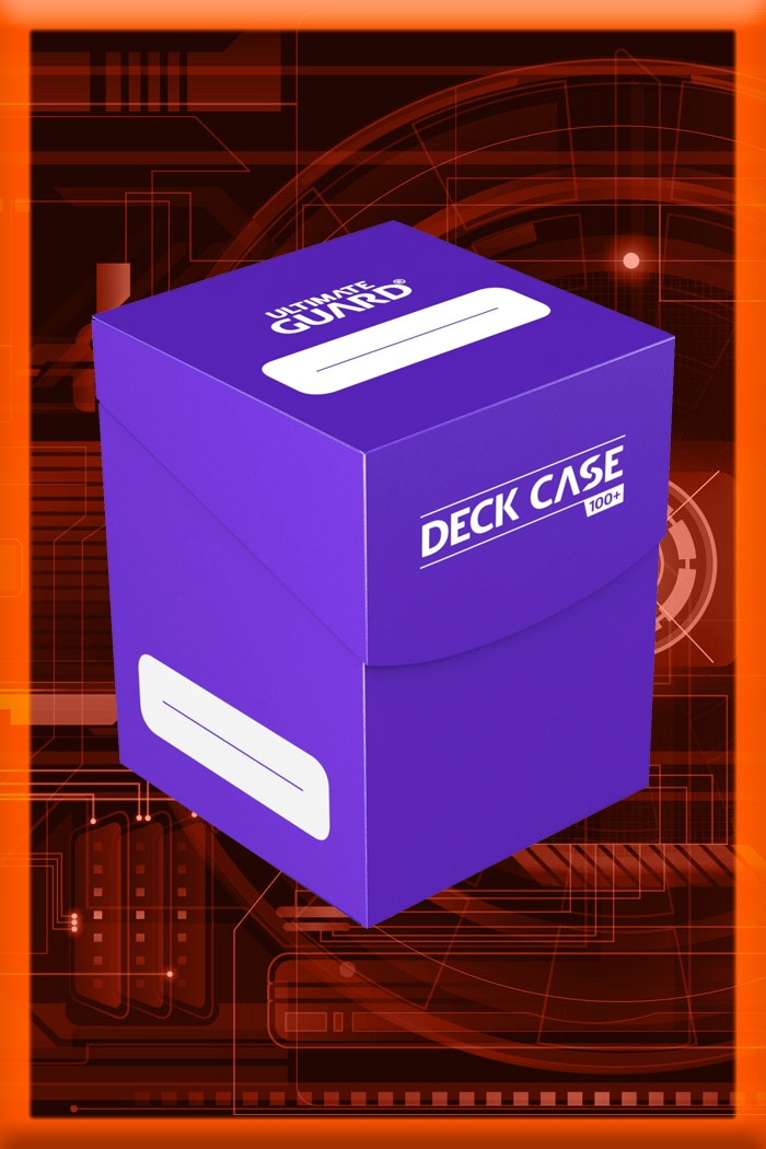 Caja Cartas Violeta Deck Case 100+