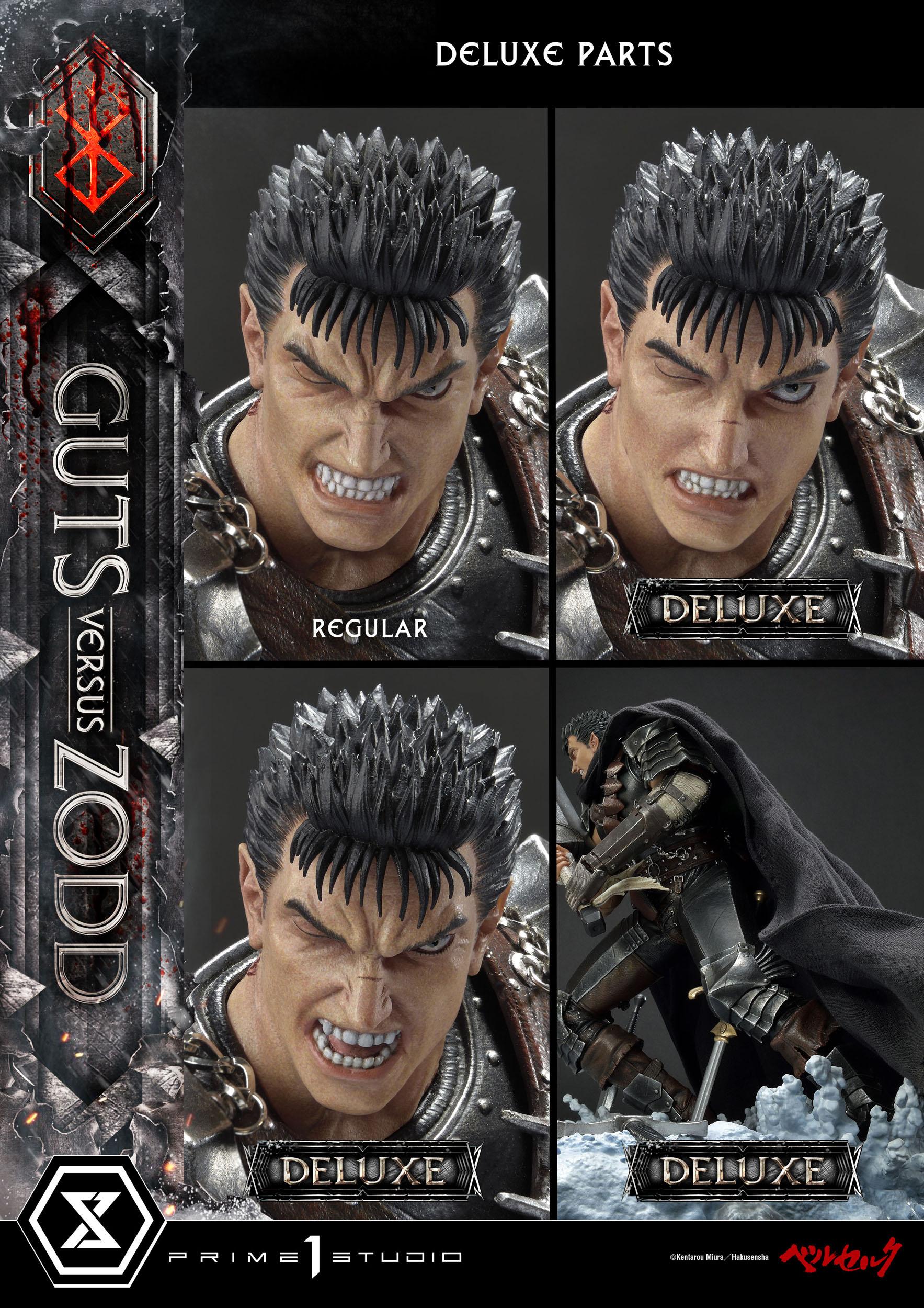 Estatua Berserk Guts Versus Zodd Deluxe