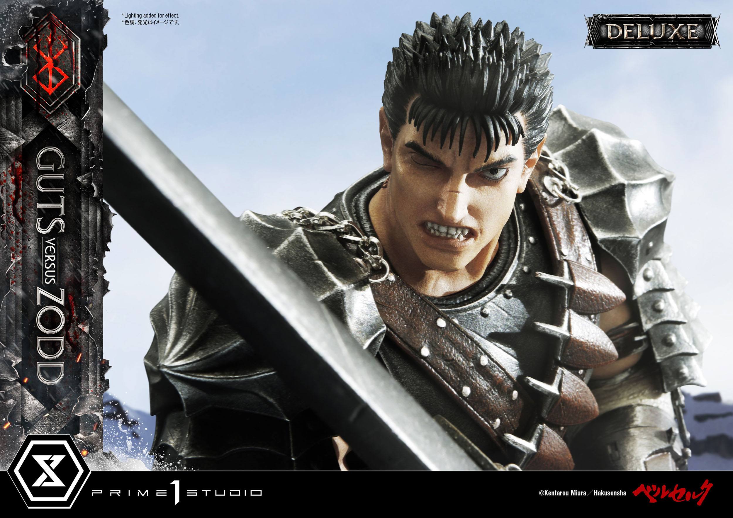 Estatua Berserk Guts Versus Zodd Deluxe