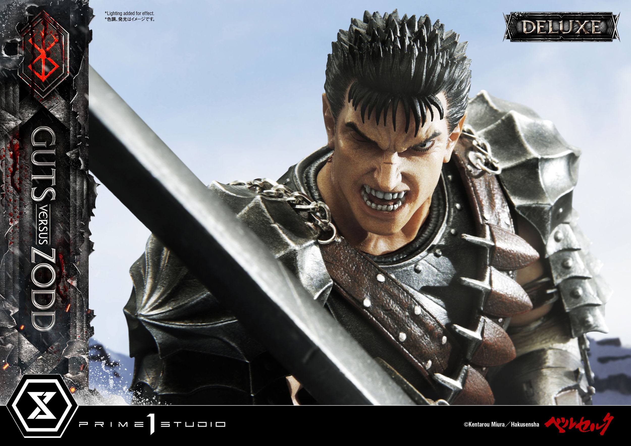 Estatua Berserk Guts Versus Zodd Deluxe