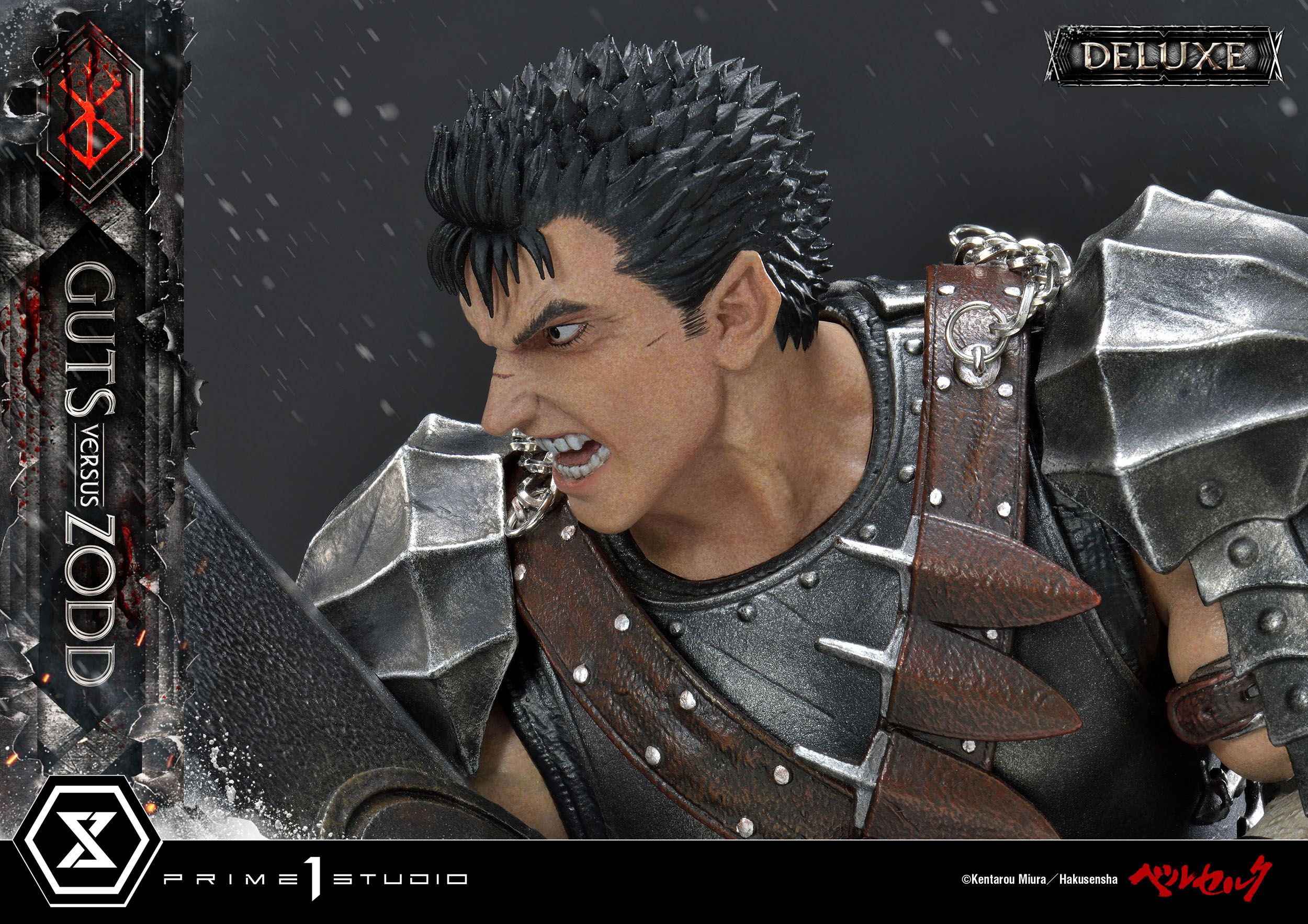 Estatua Berserk Guts Versus Zodd Deluxe