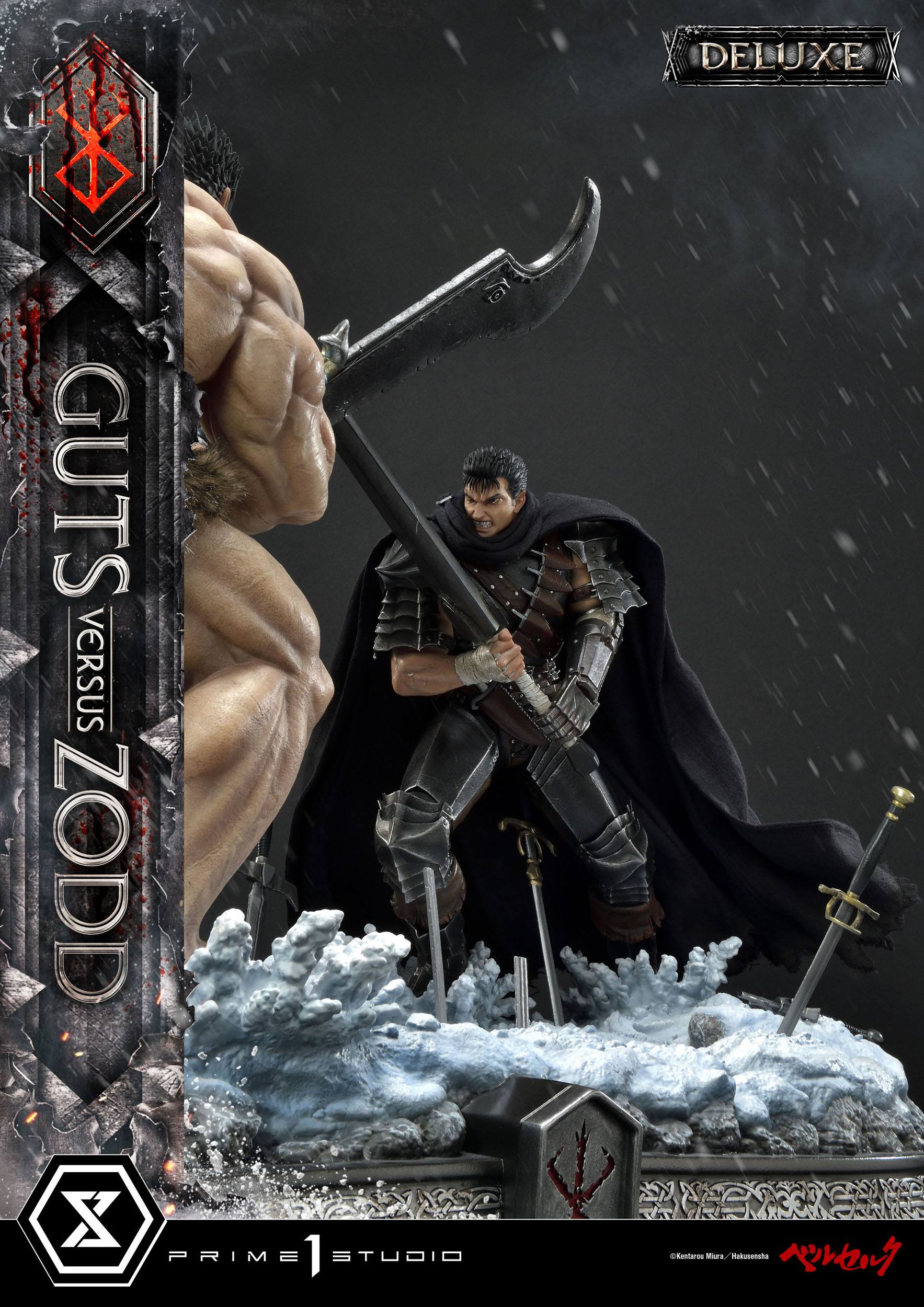 Estatua Berserk Guts Versus Zodd Deluxe