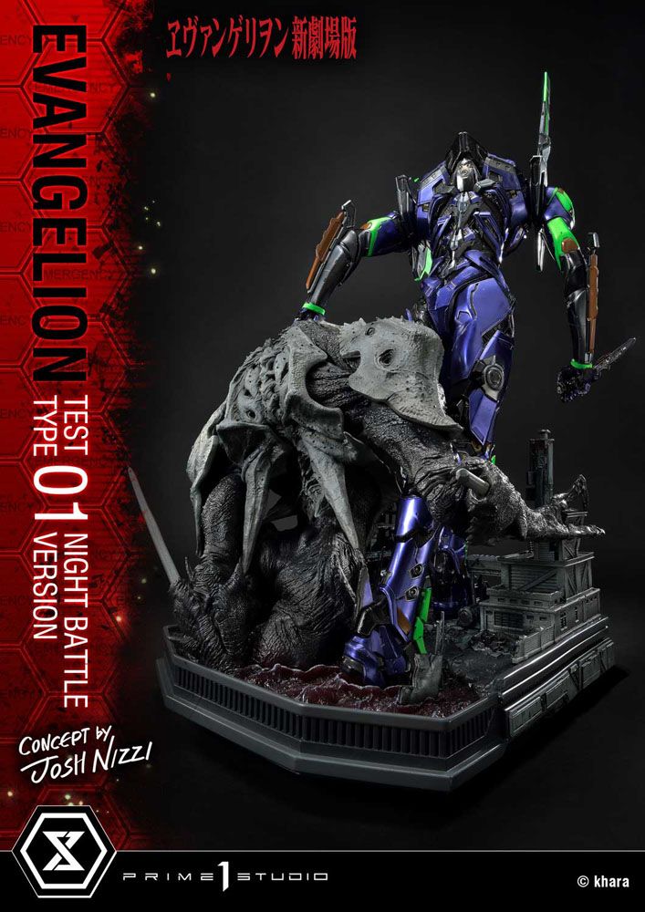 Estatua Evangelion Type 01 Night Battle