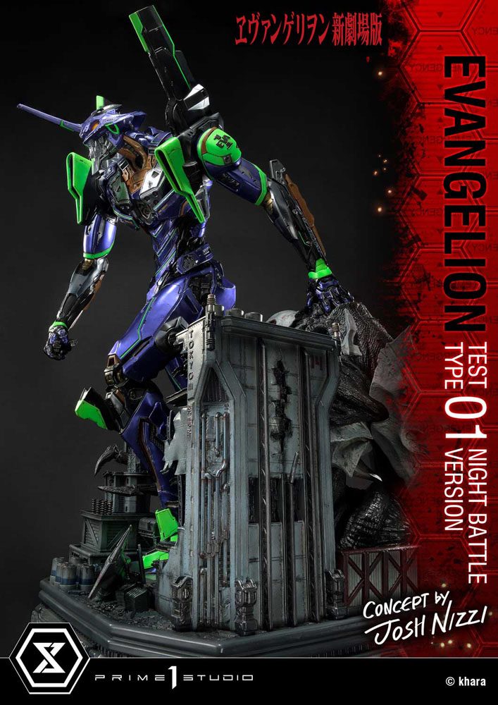 Estatua Evangelion Type 01 Night Battle