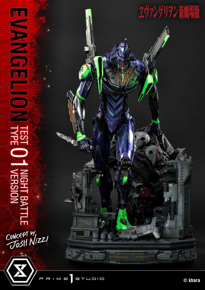 Estatua Evangelion Type 01 Night Battle