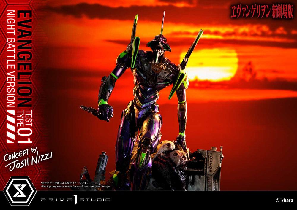 Estatua Evangelion Type 01 Night Battle