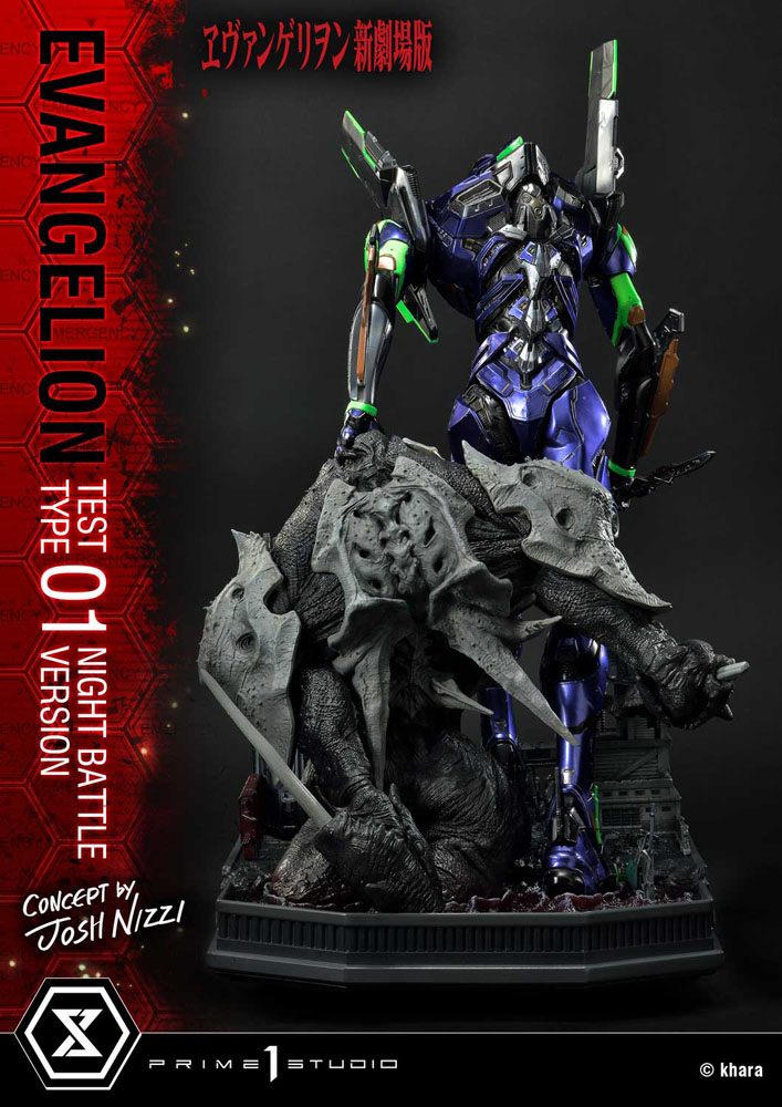 Estatua Evangelion Type 01 Night Battle