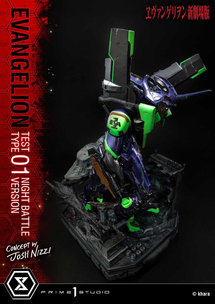 Estatua Evangelion Type 01 Night Battle