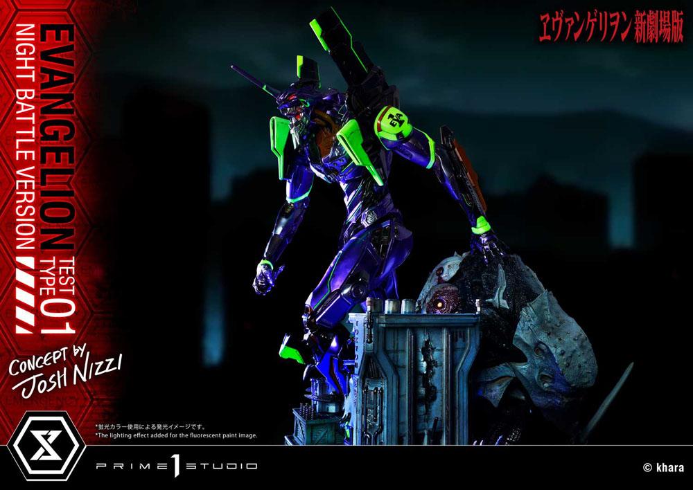 Estatua Evangelion Type 01 Night Battle