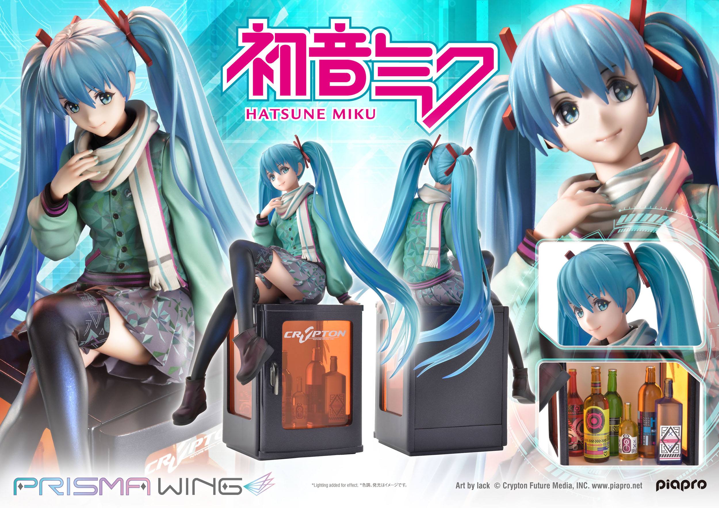 Estatua Hatshune Miku Prisma Wing