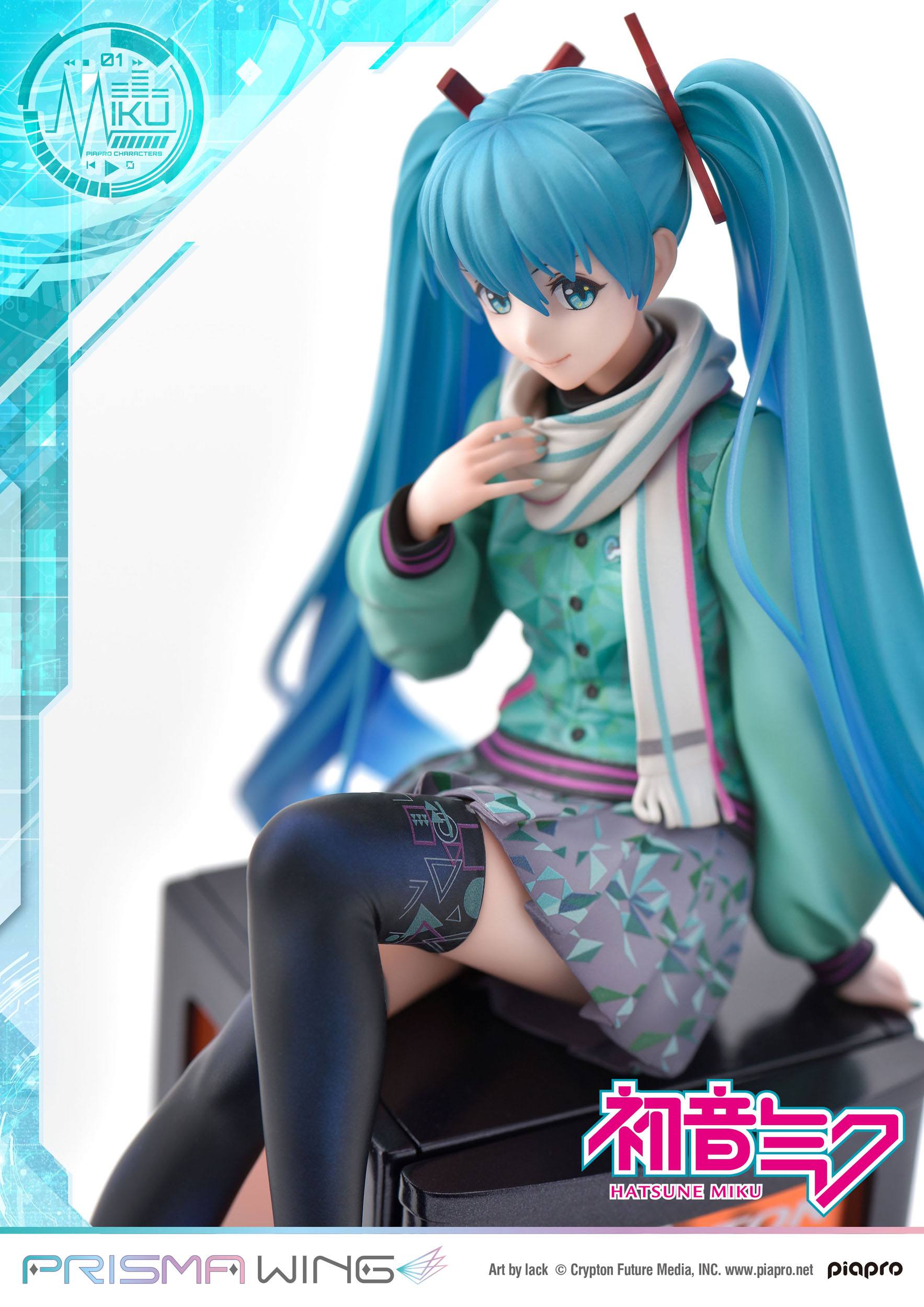 Estatua Hatshune Miku Prisma Wing