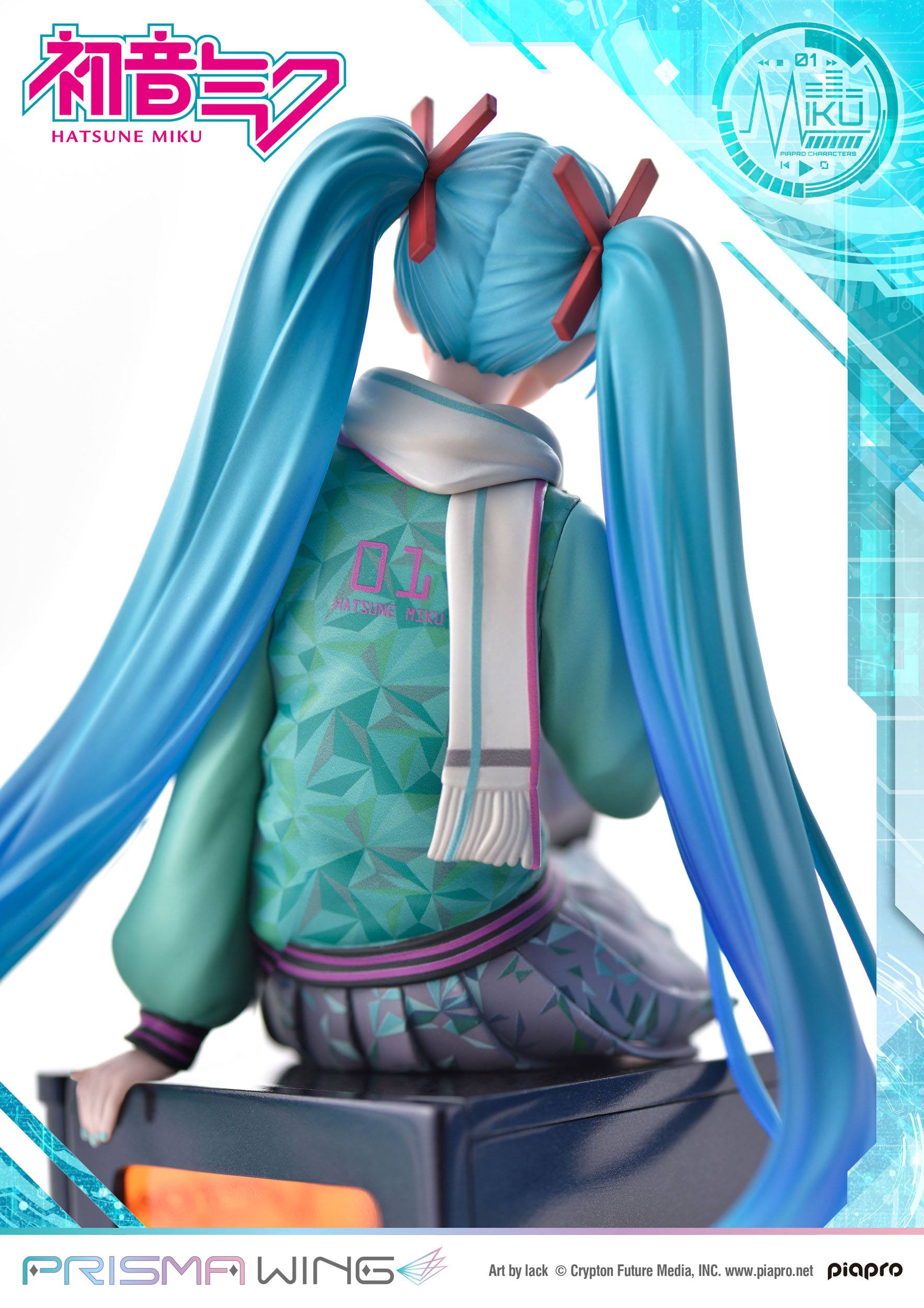 Estatua Hatshune Miku Prisma Wing