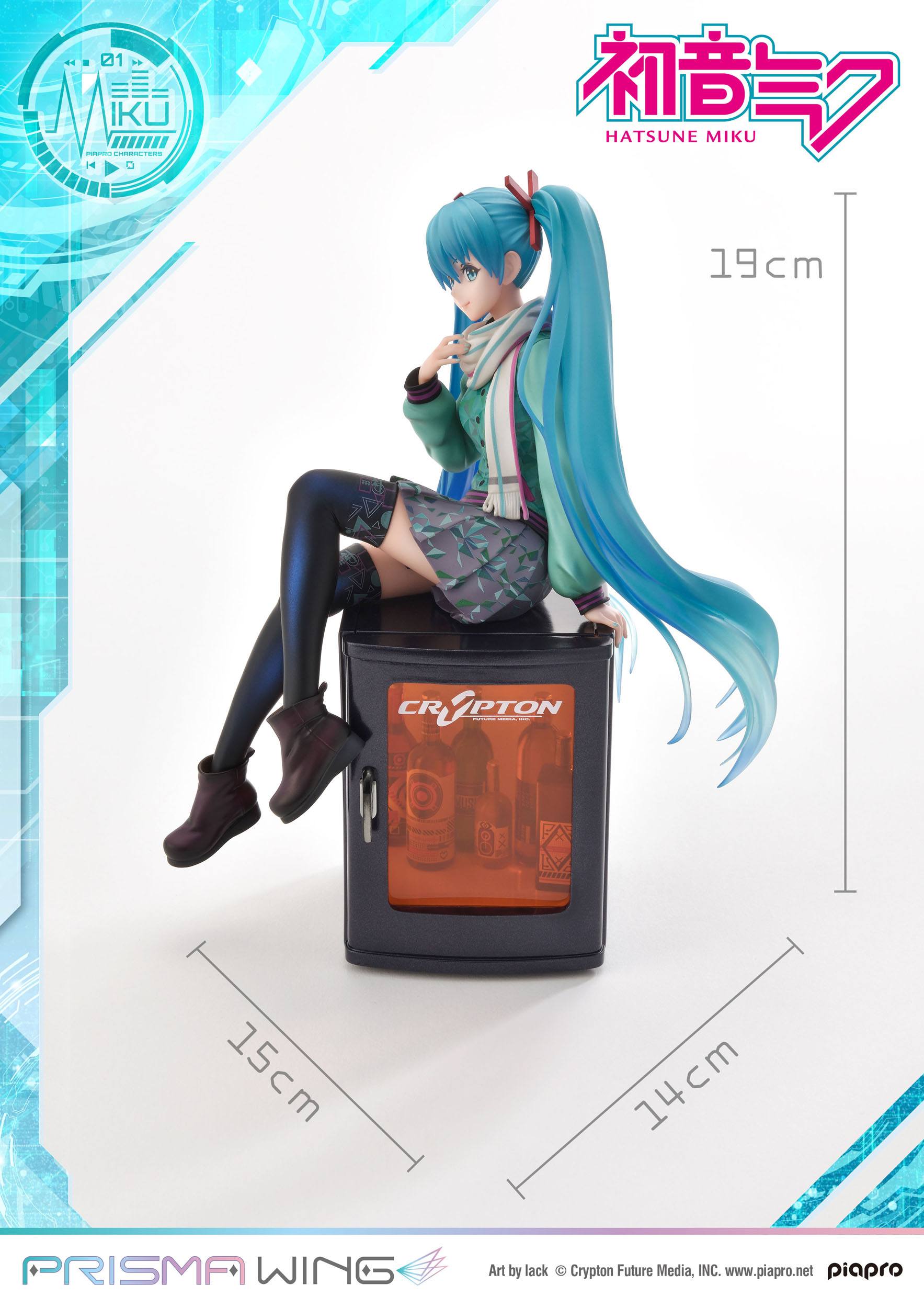 Estatua Hatshune Miku Prisma Wing