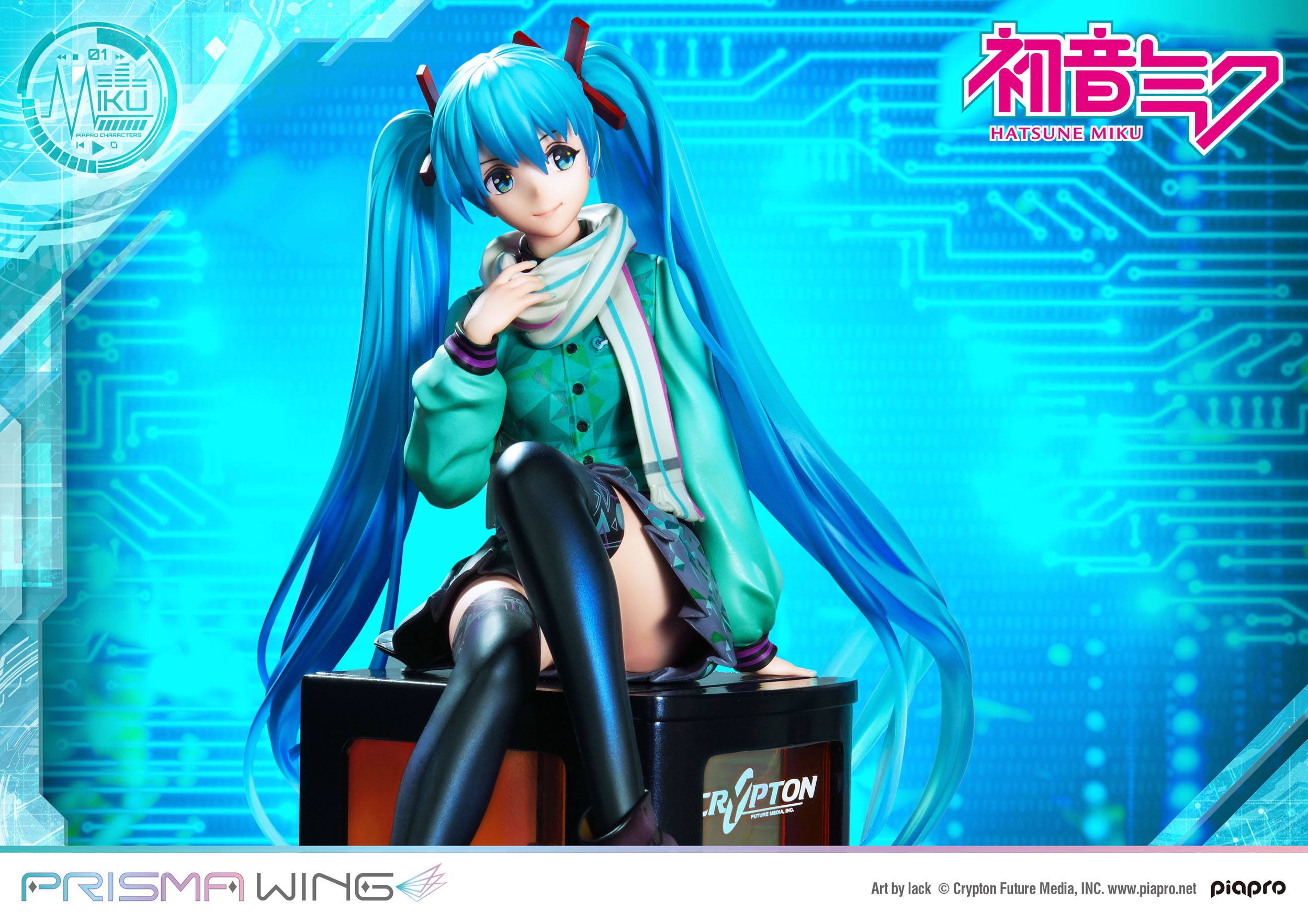 Estatua Hatshune Miku Prisma Wing