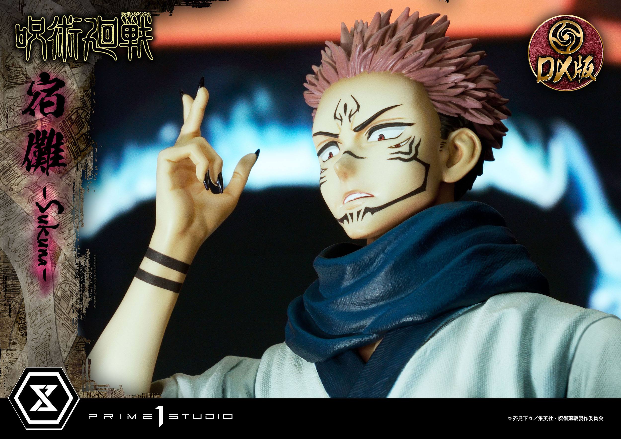 Estatua Jujutsu Kaisen Ryomen Sukuna Deluxe