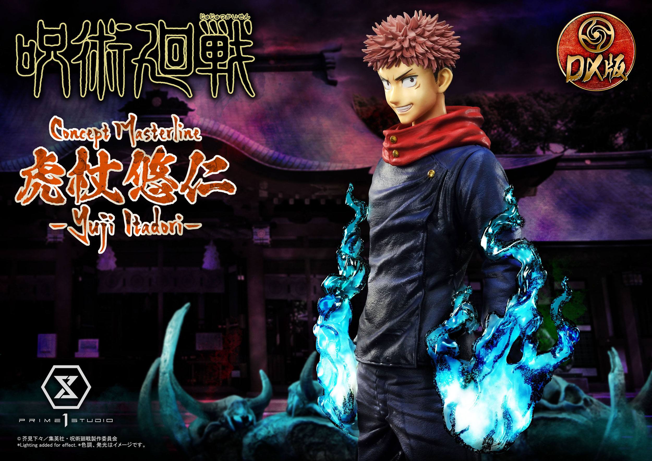 Estatua Jujutsu Kaisen Yuji Itadori Deluxe