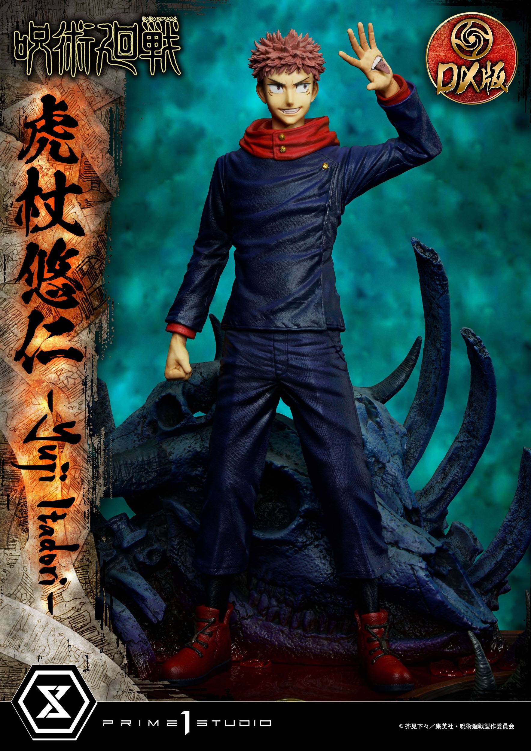 Estatua Jujutsu Kaisen Yuji Itadori Deluxe