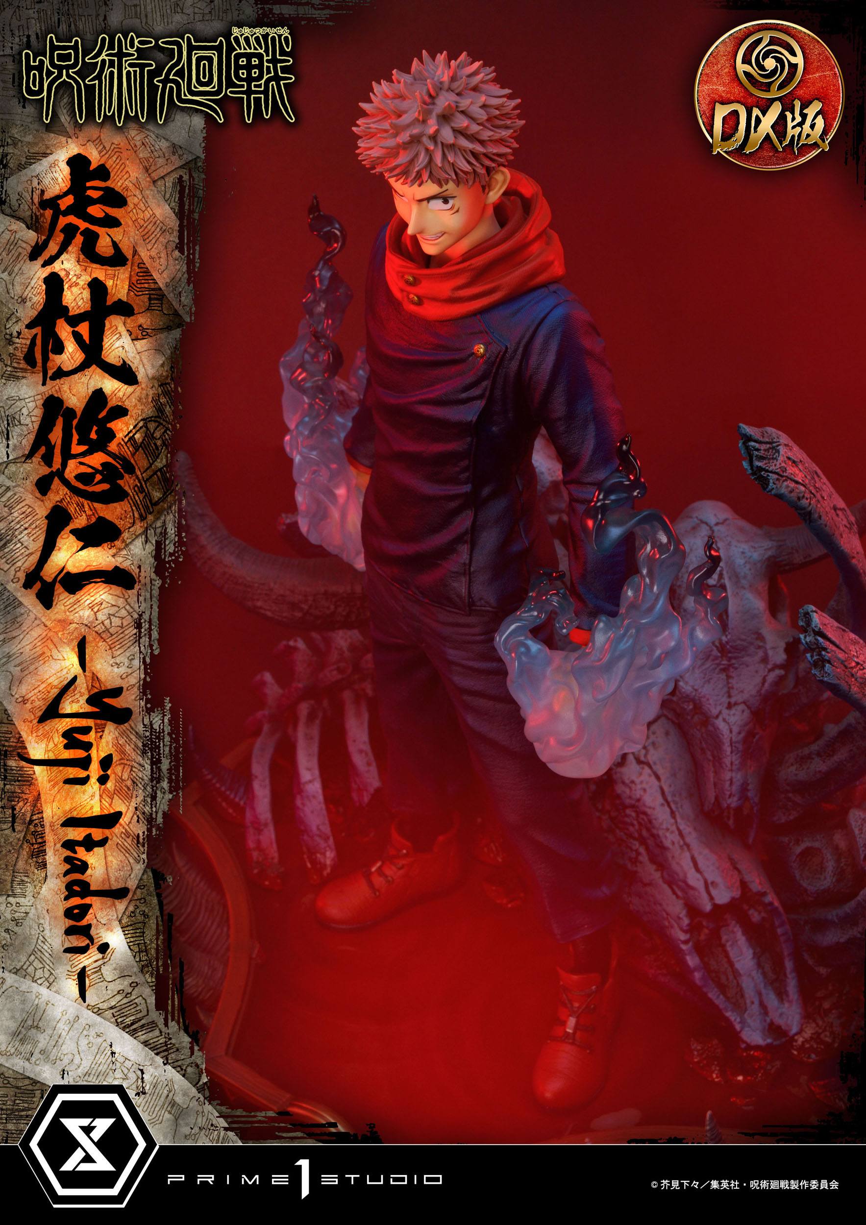 Estatua Jujutsu Kaisen Yuji Itadori Deluxe