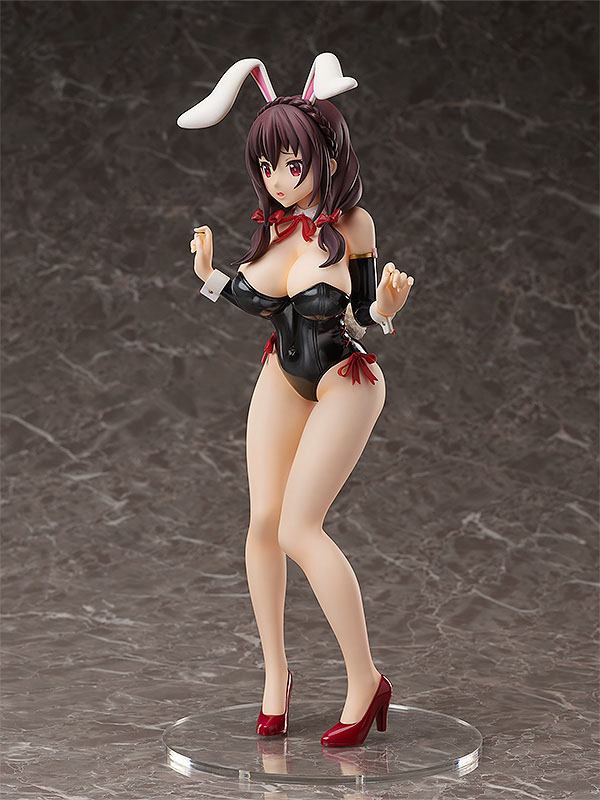 Estatua KonoSuba Yunyun Bare Leg Bunny