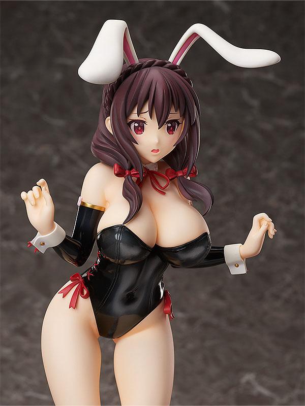 Estatua KonoSuba Yunyun Bare Leg Bunny