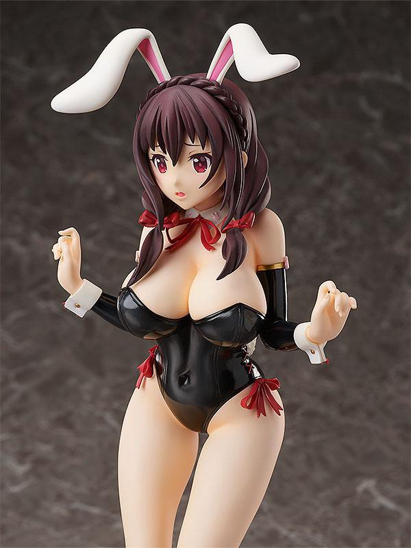 Estatua KonoSuba Yunyun Bare Leg Bunny