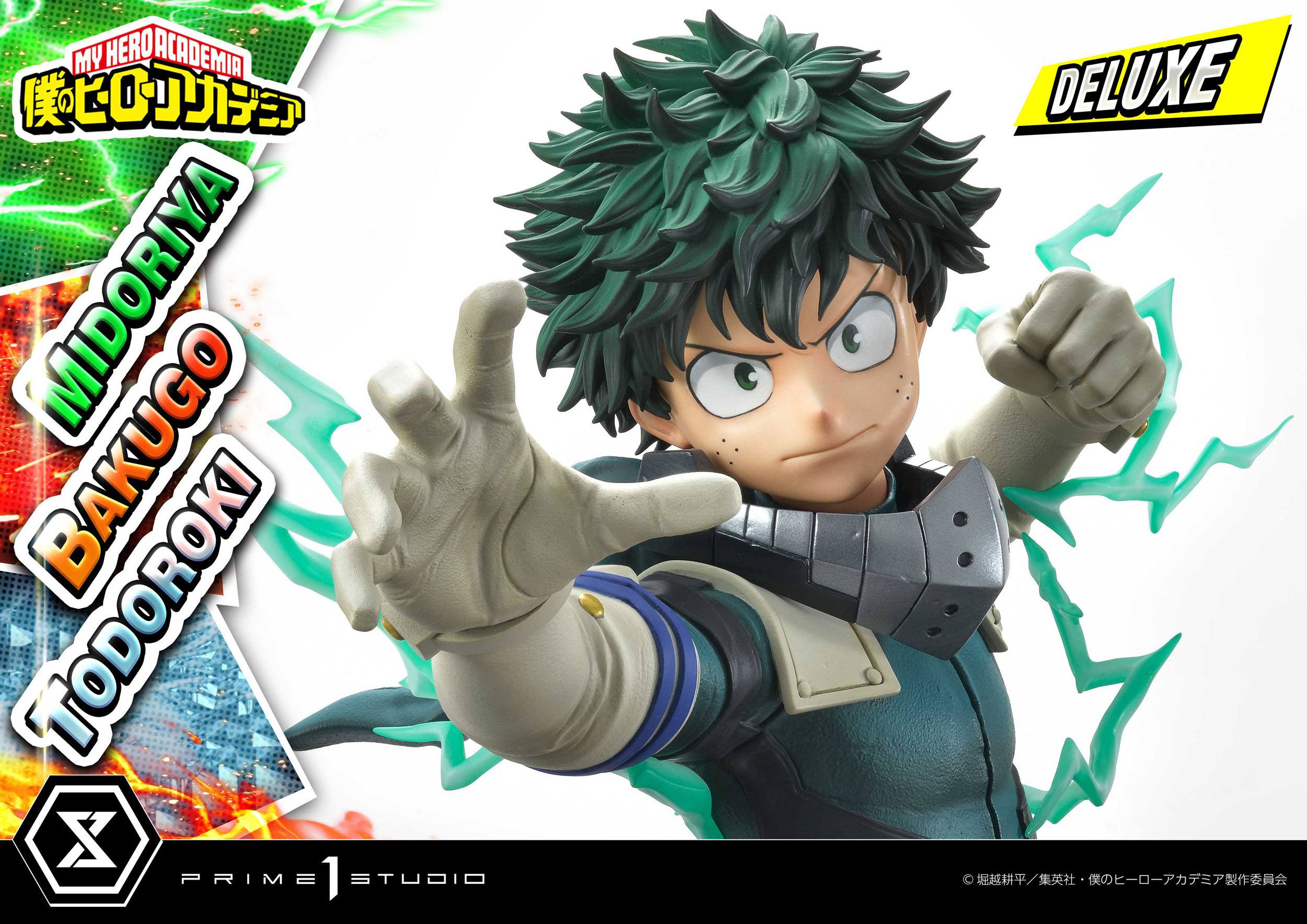 Estatua Midoriya Bakugo y Todoroki Deluxe