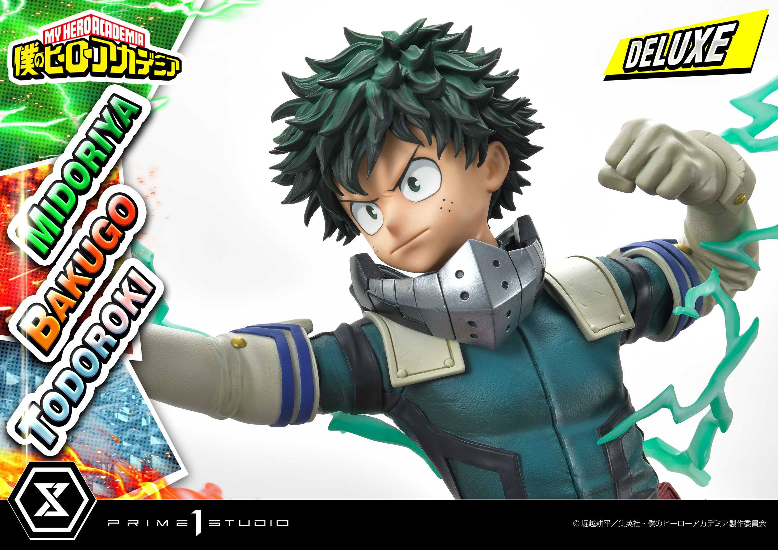 Estatua Midoriya Bakugo y Todoroki Deluxe