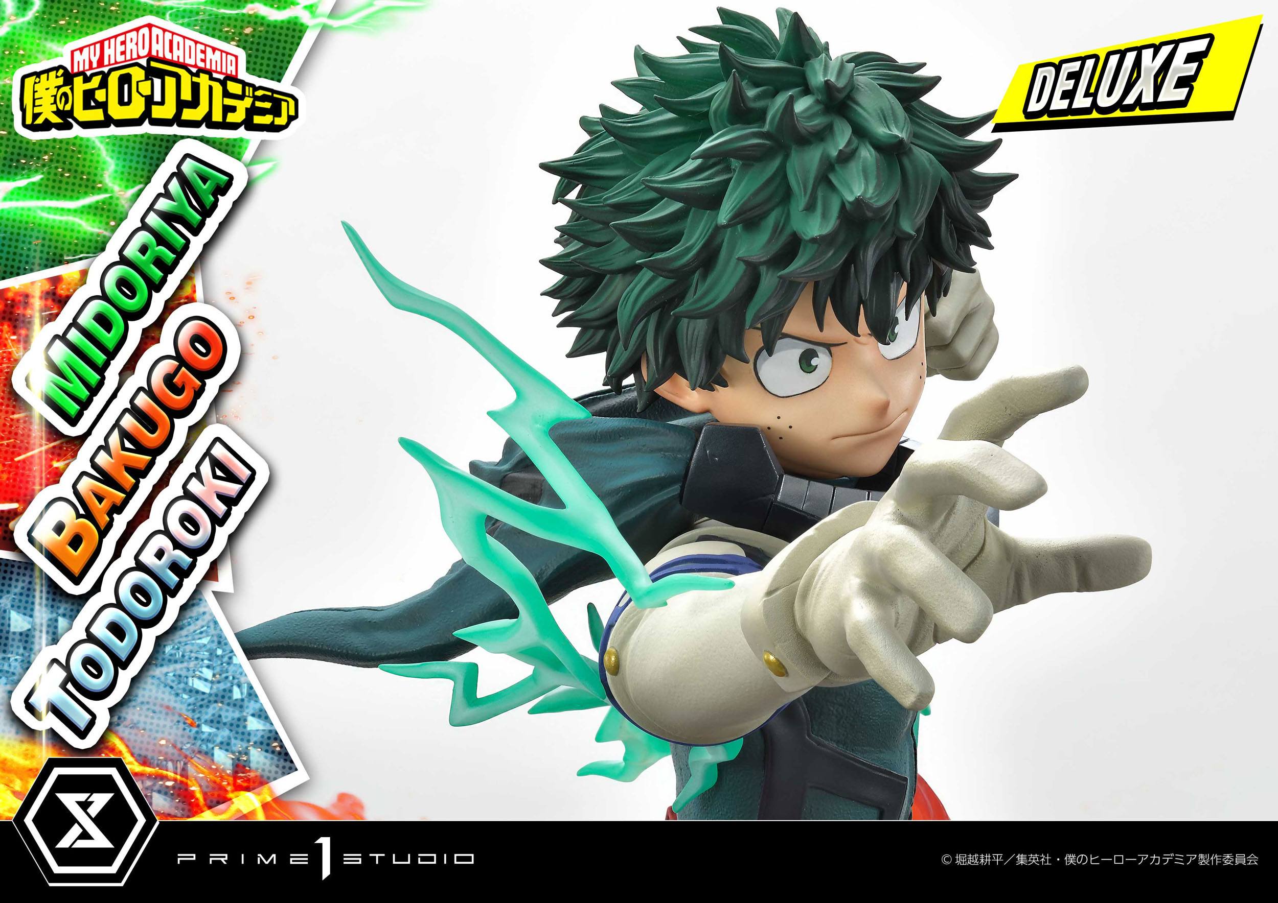 Estatua Midoriya Bakugo y Todoroki Deluxe