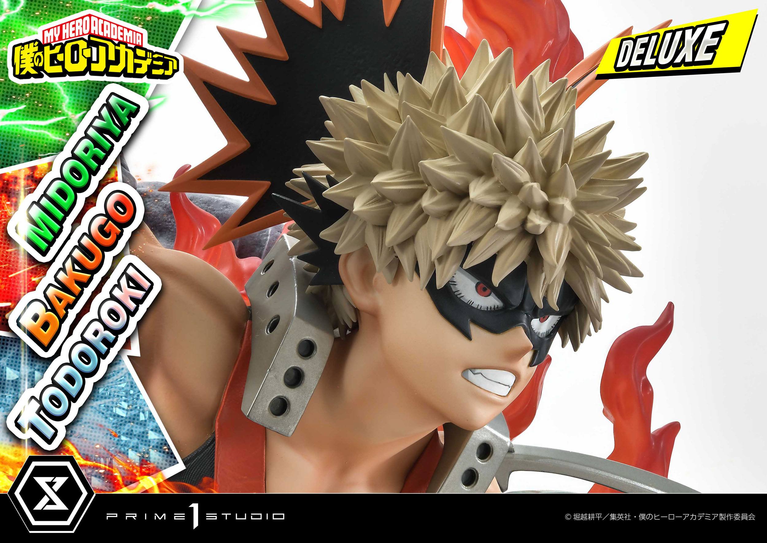 Estatua Midoriya Bakugo y Todoroki Deluxe