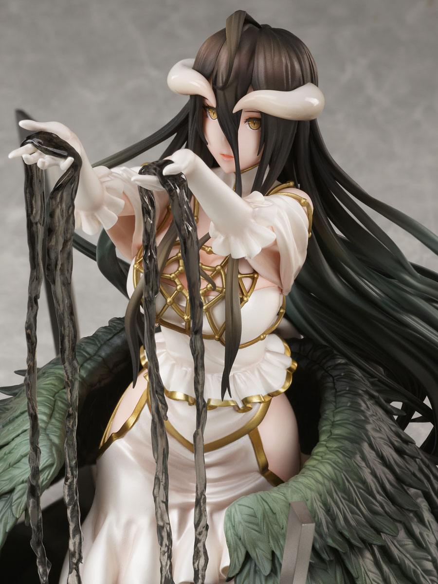 Estatua Overlord Albedo White Dress