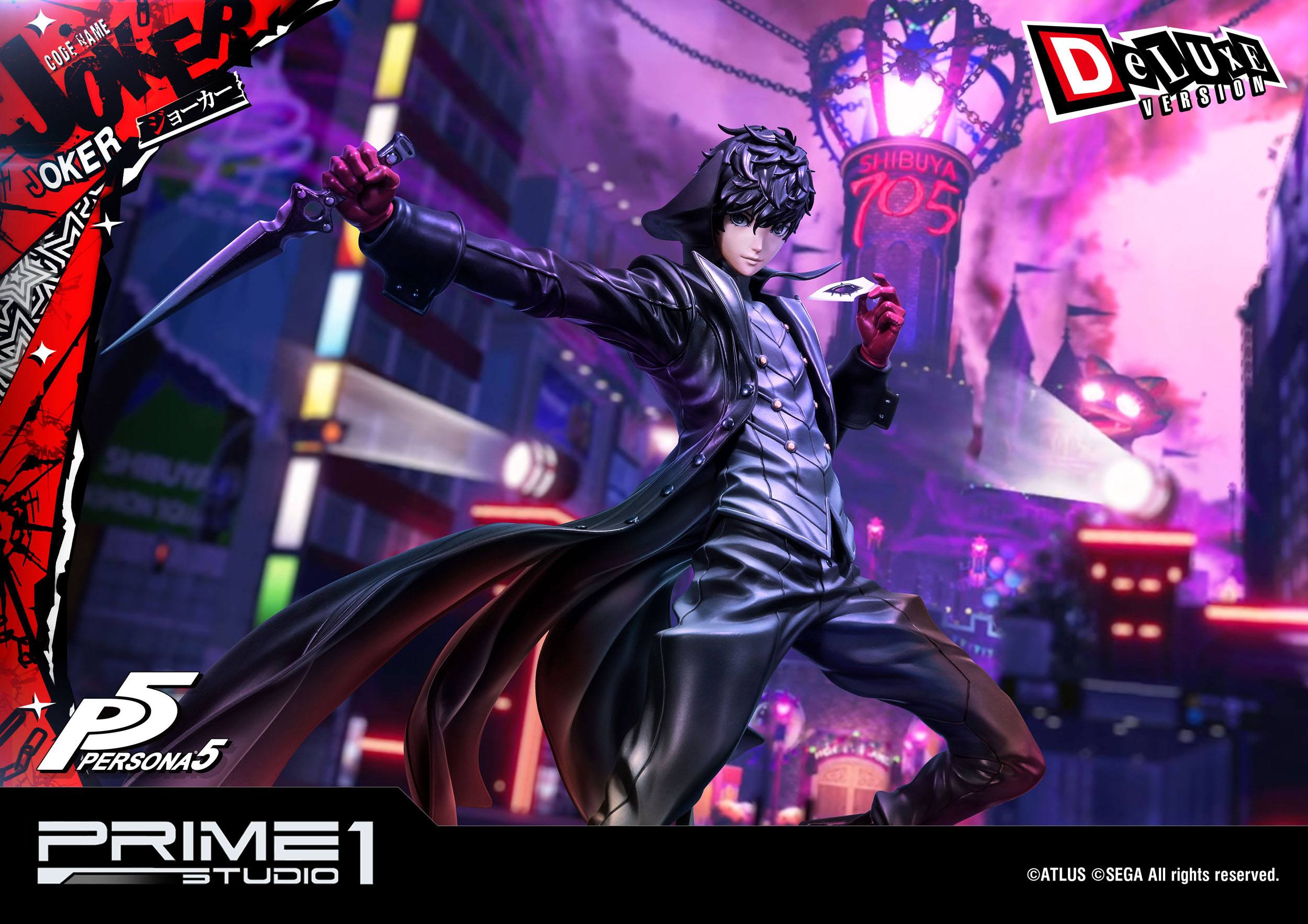 Estatua Persona 5 Protagonist Joker Deluxe