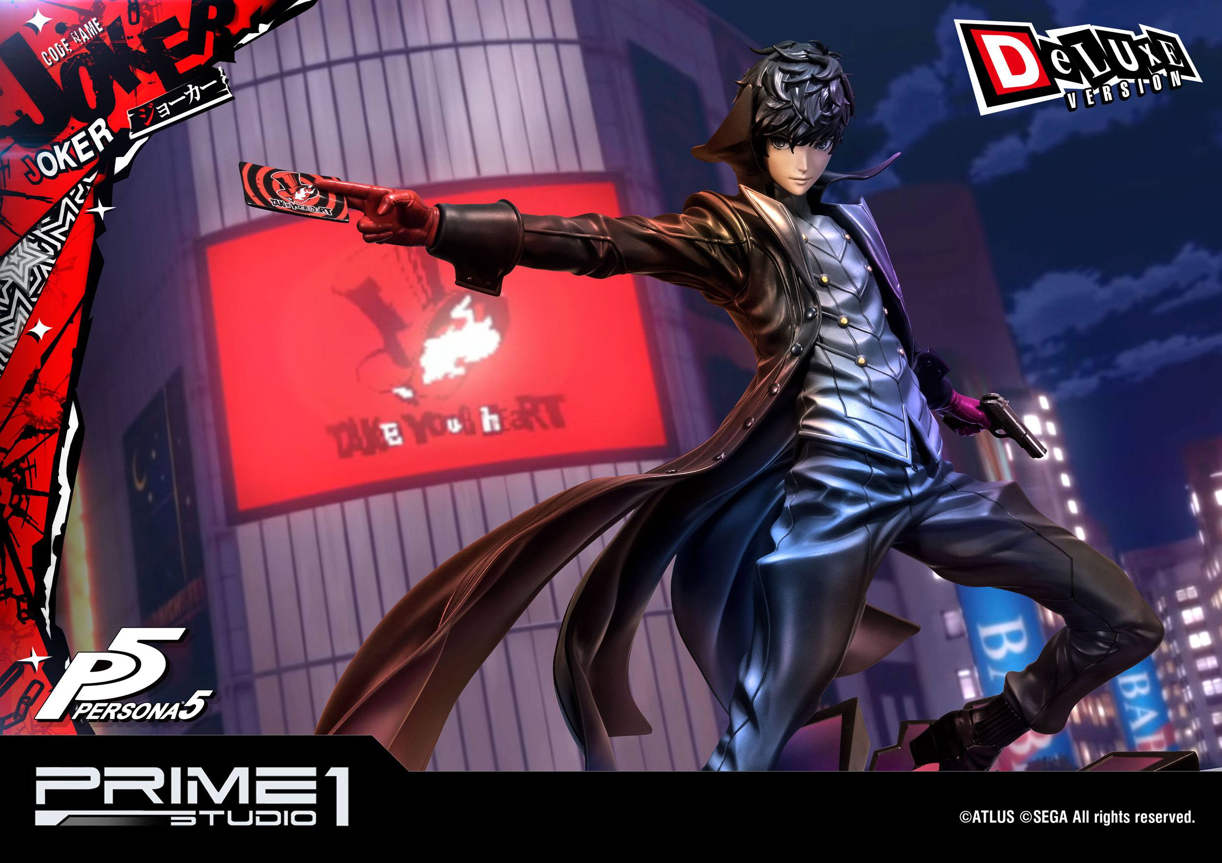 Estatua Persona 5 Protagonist Joker Deluxe