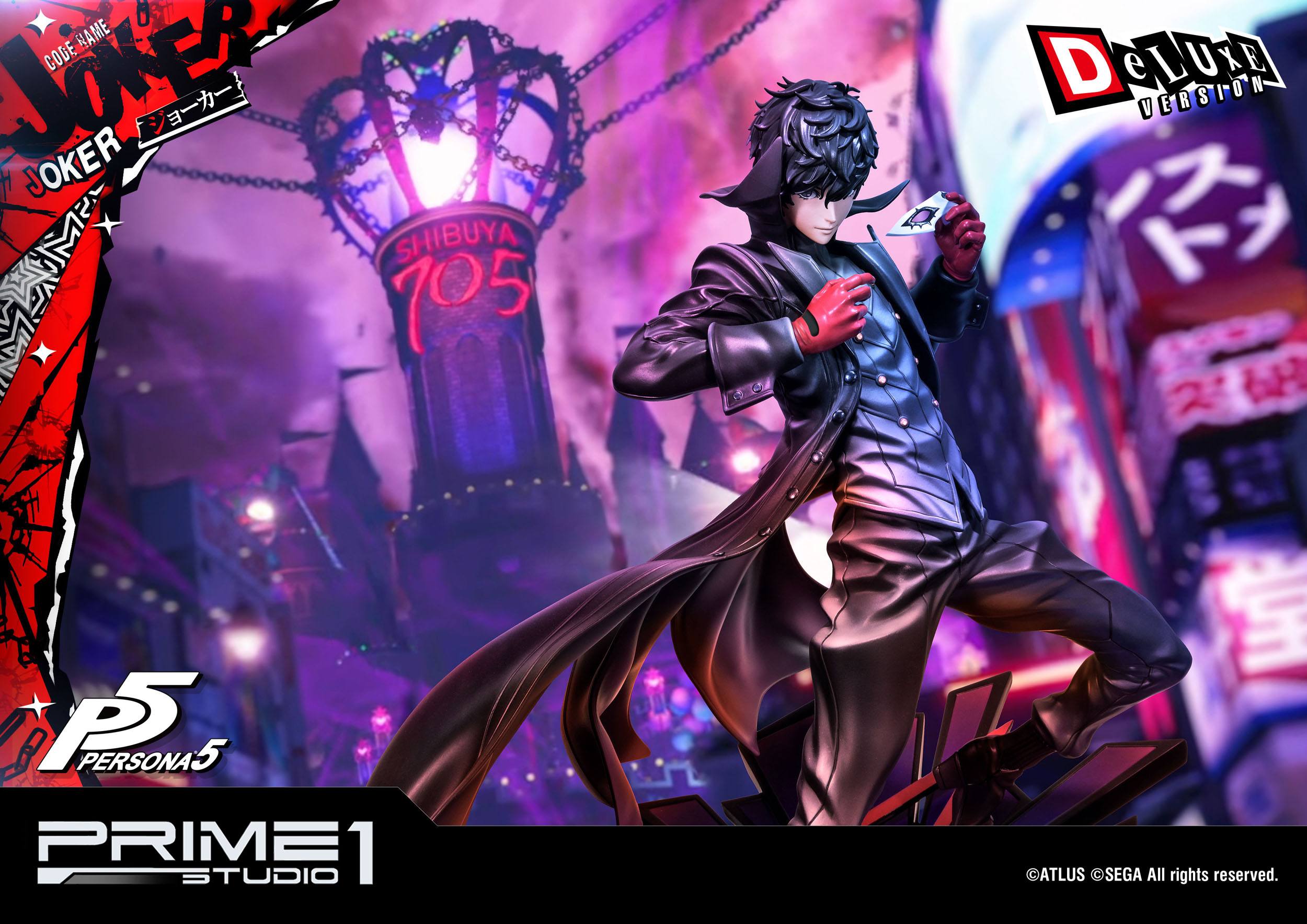 Estatua Persona 5 Protagonist Joker Deluxe