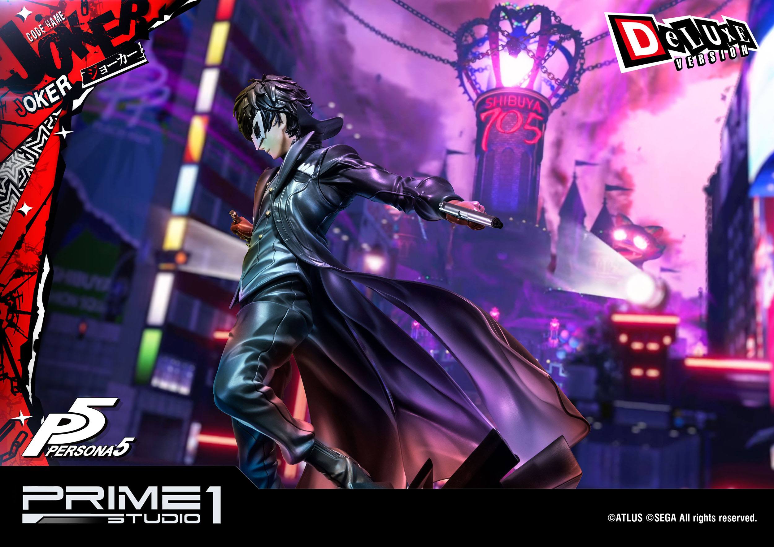 Estatua Persona 5 Protagonist Joker Deluxe