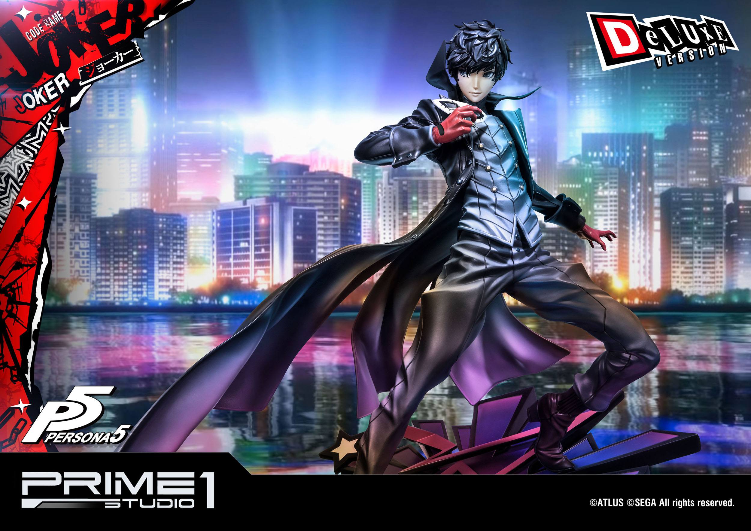 Estatua Persona 5 Protagonist Joker Deluxe