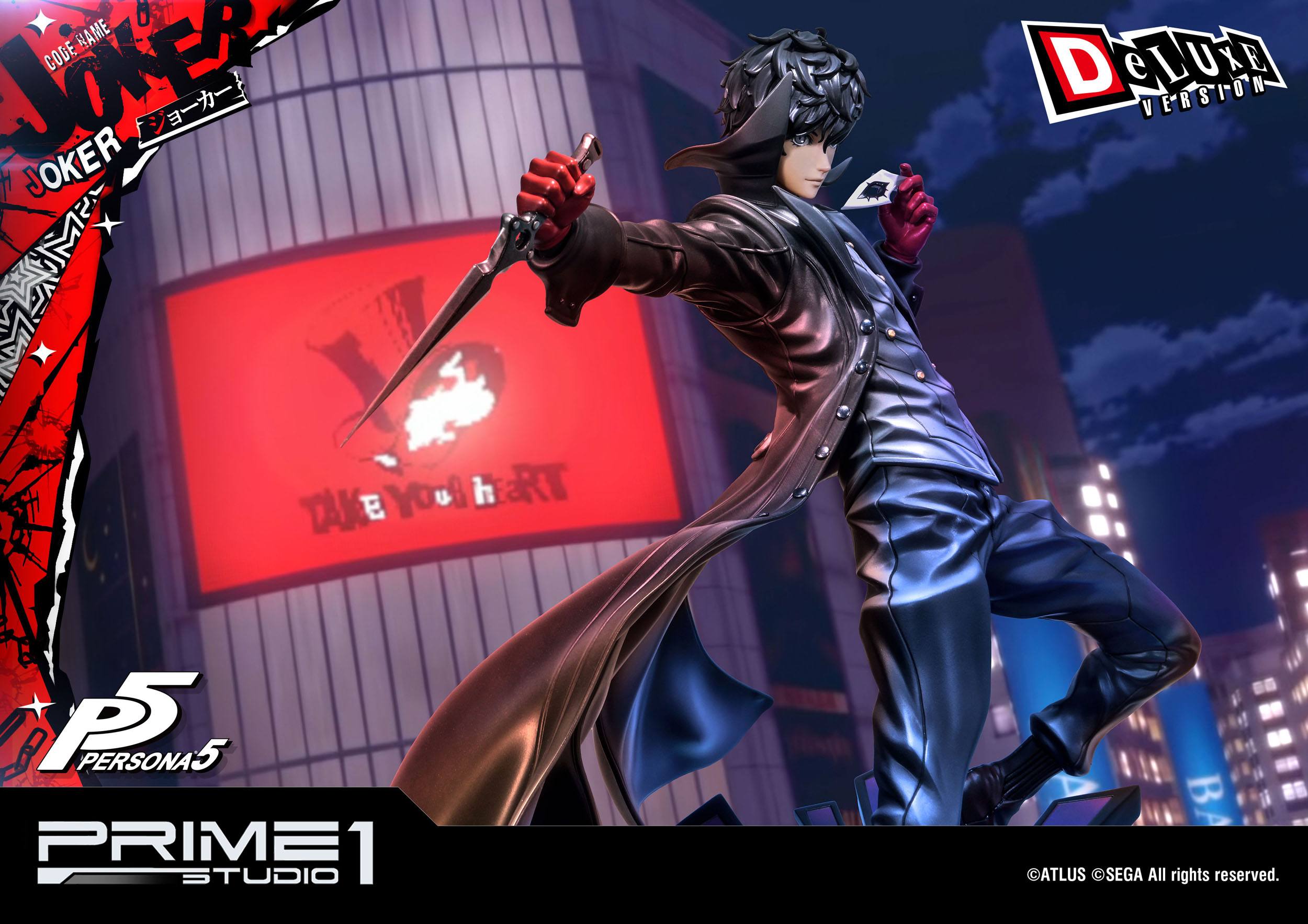 Estatua Persona 5 Protagonist Joker Deluxe