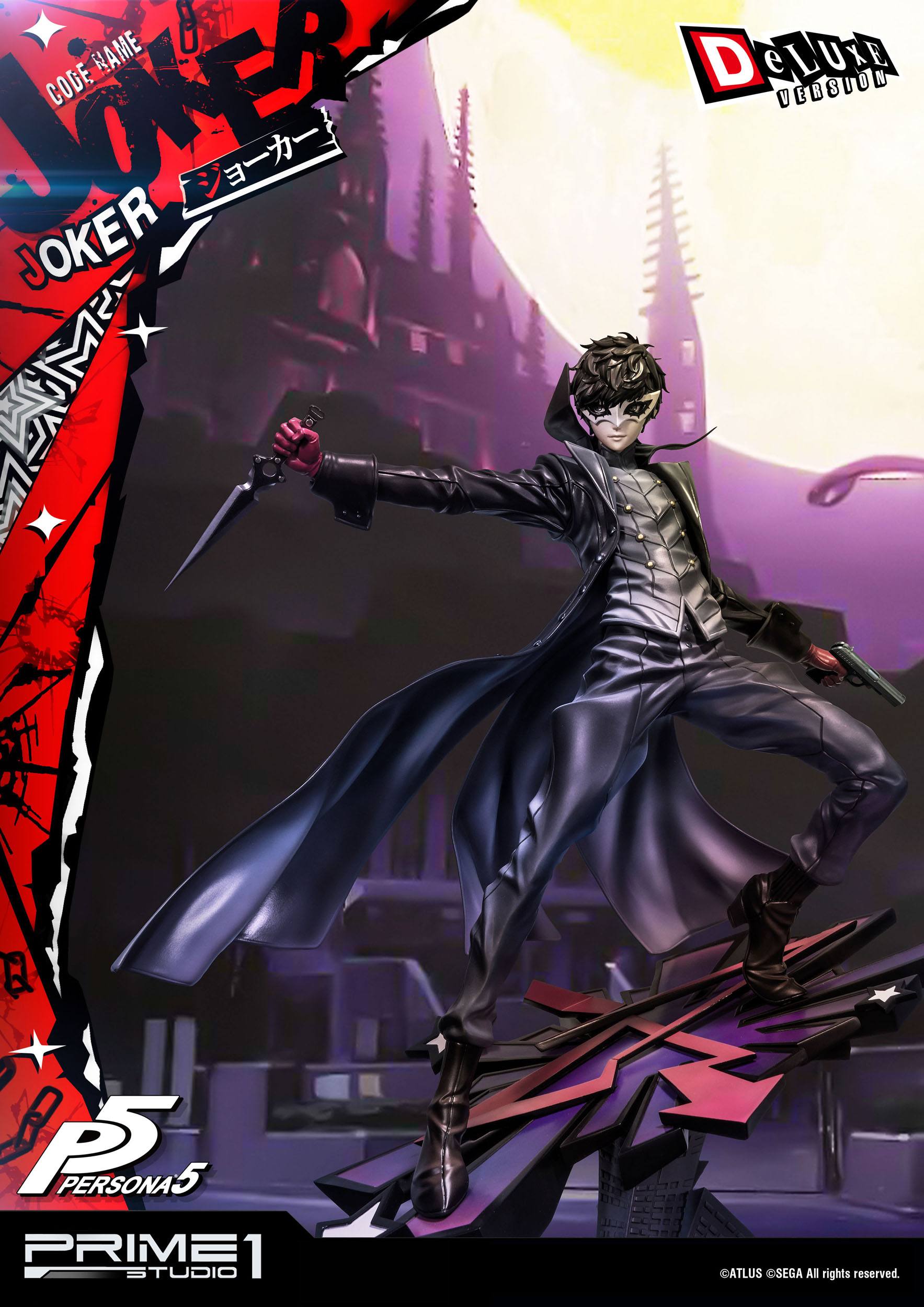 Estatua Persona 5 Protagonist Joker Deluxe