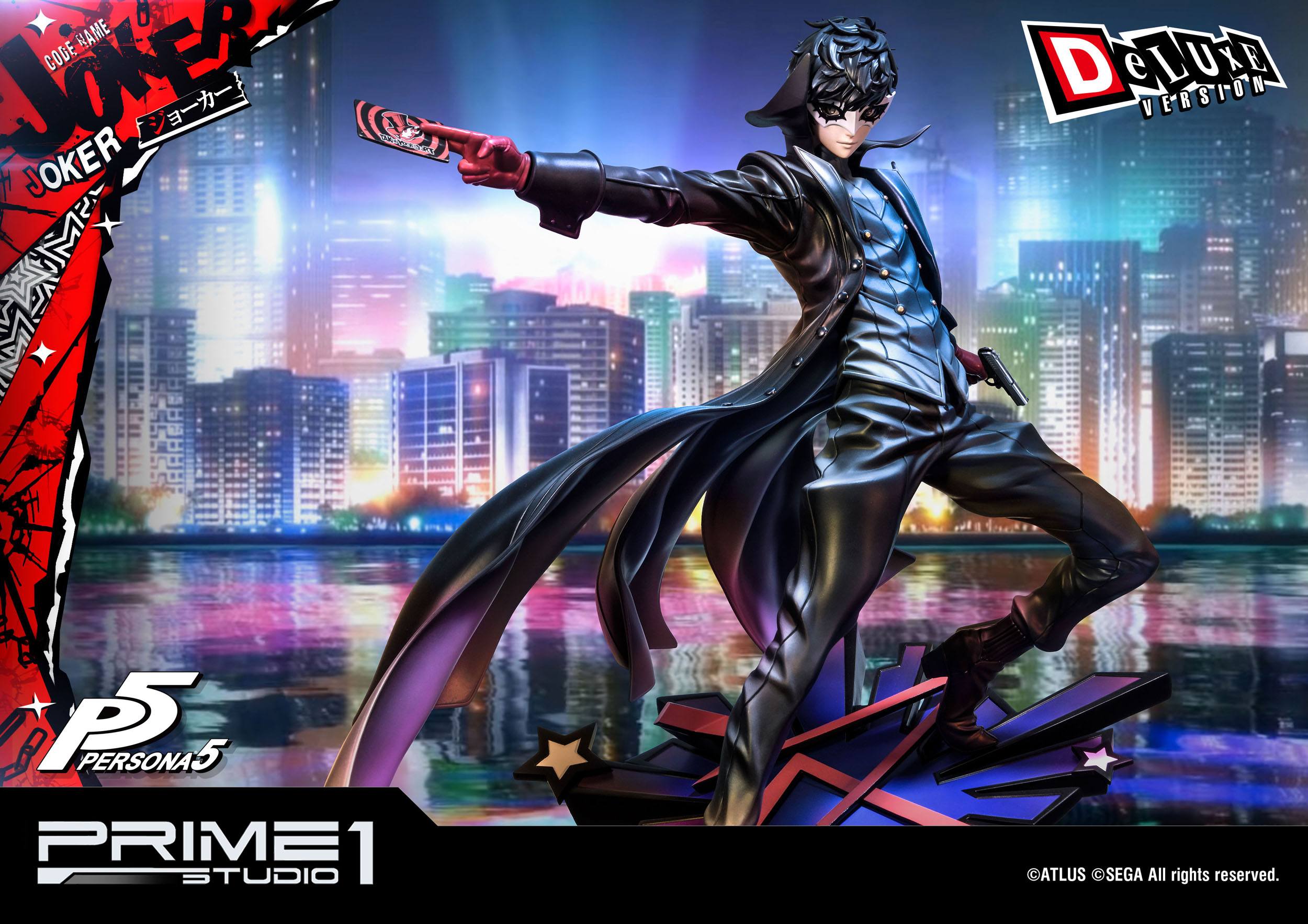 Estatua Persona 5 Protagonist Joker Deluxe