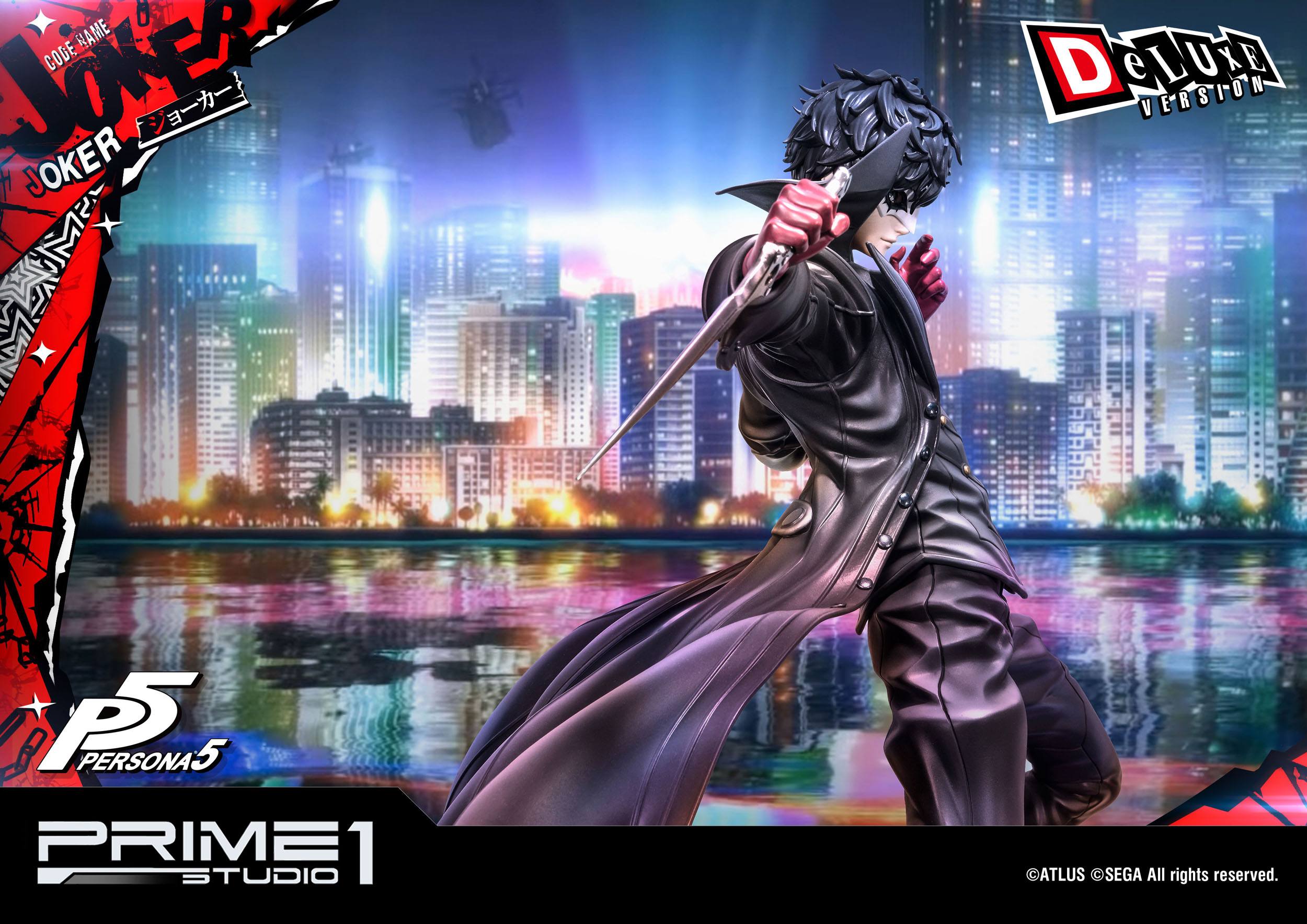 Estatua Persona 5 Protagonist Joker Deluxe