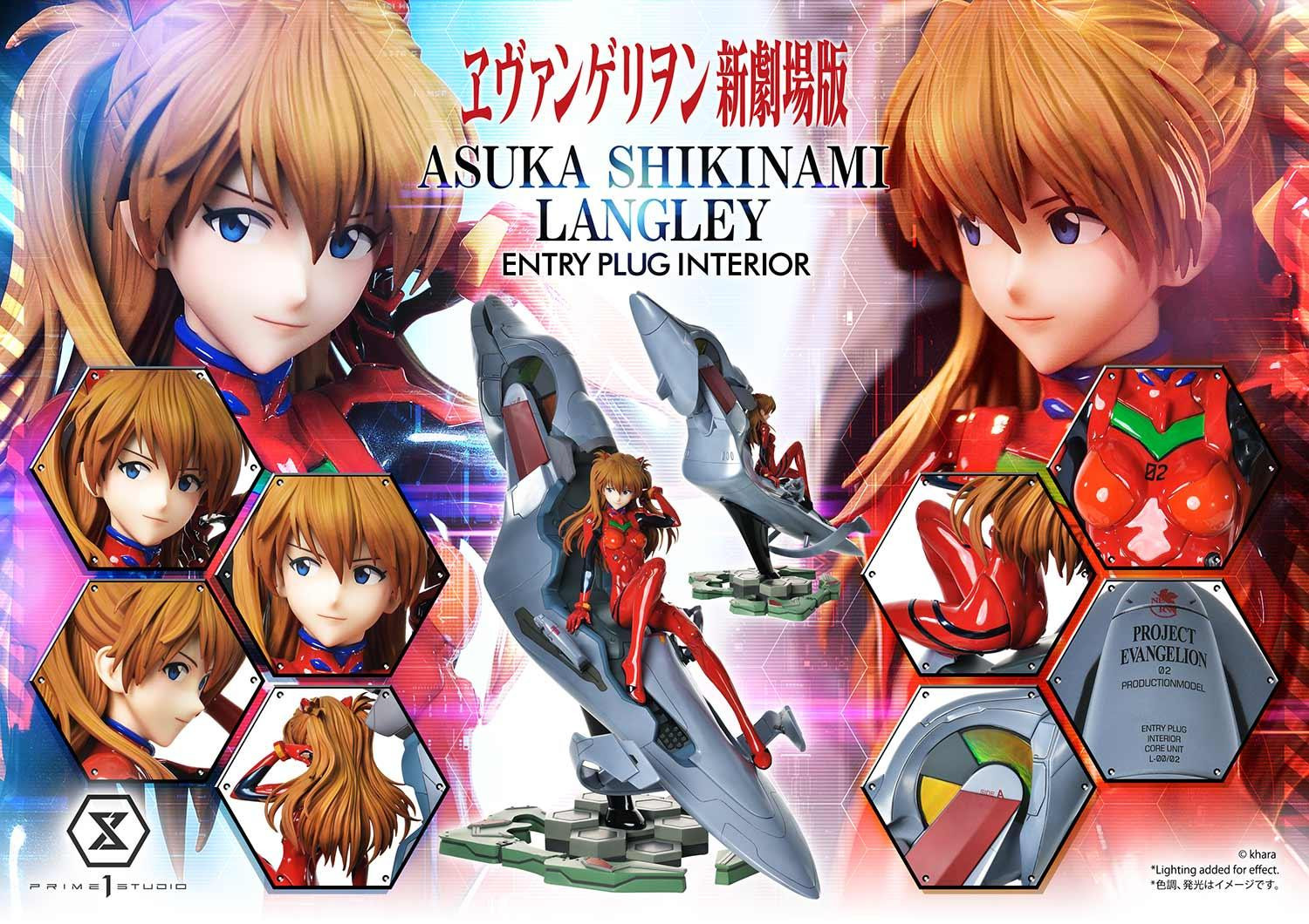 Estatua Rebuild of Evangelion Asuka Shikinami