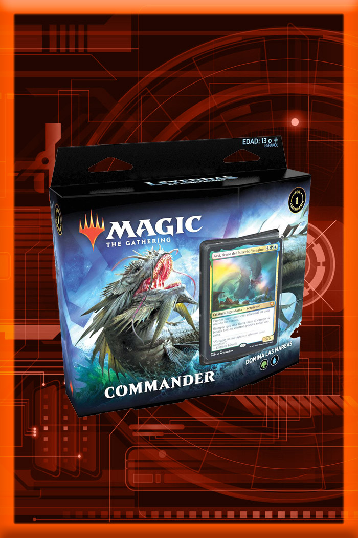 Magic Commander Mazos castellano - Power Anime