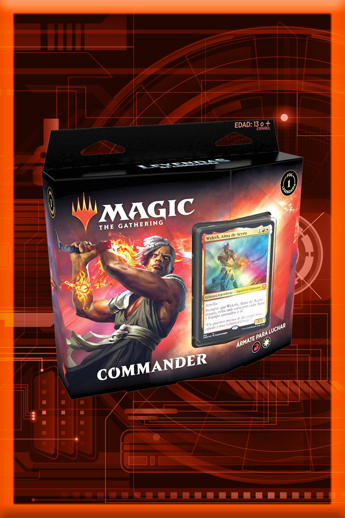 Magic: Leyendas de Commander. Mazo Commander Ármate para Luchar