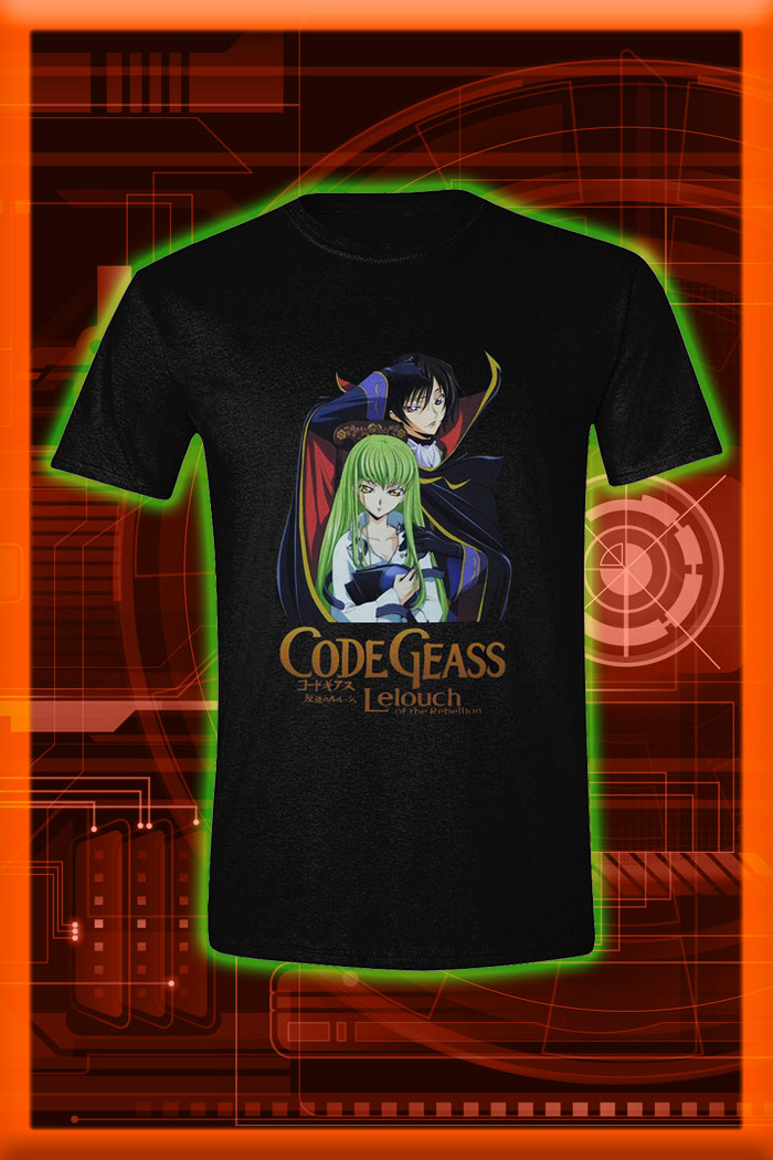 Camiseta Code Geass CC And Lelouch