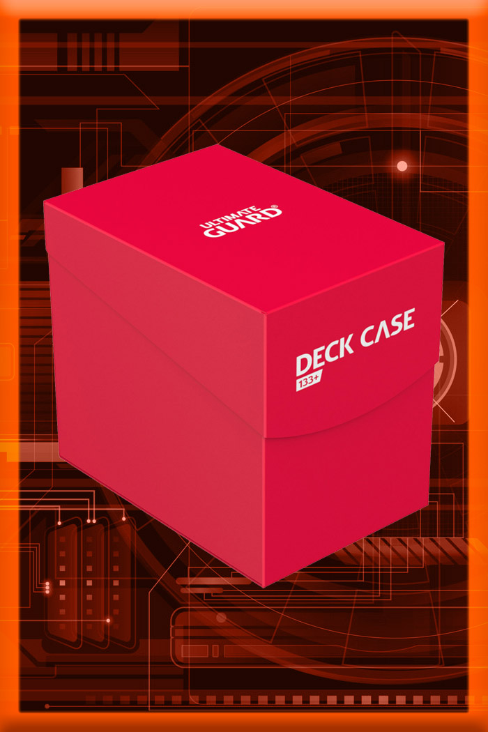 Caja Cartas Rojo Deck Case 133+
