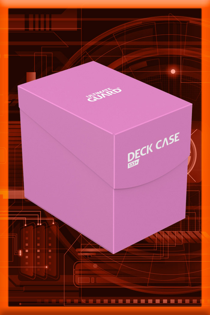 Ultimate Guard Deck Case 133+ Caja de Cartas Tamaño Estándar Fucsia