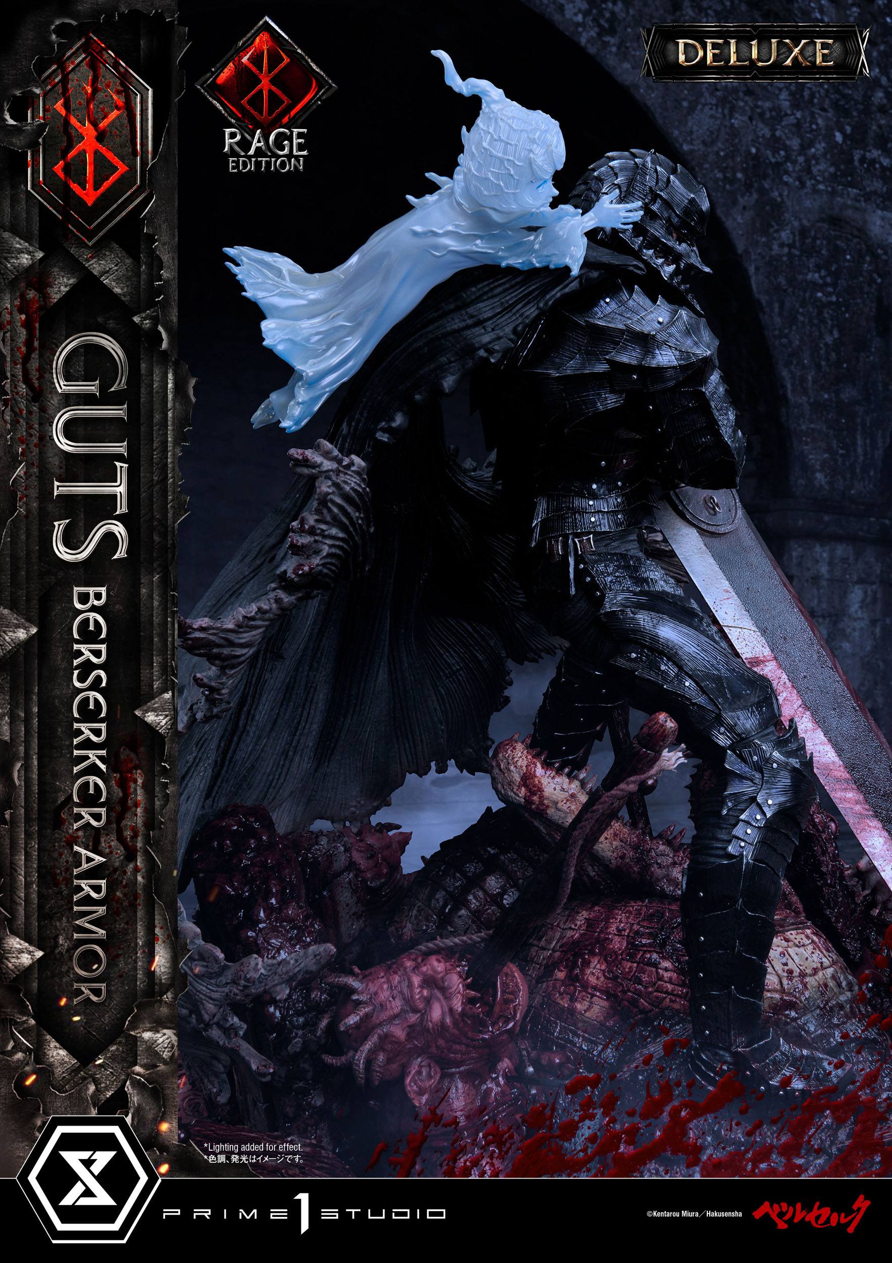 Estatua Guts Berserker Armor Rage Deluxe