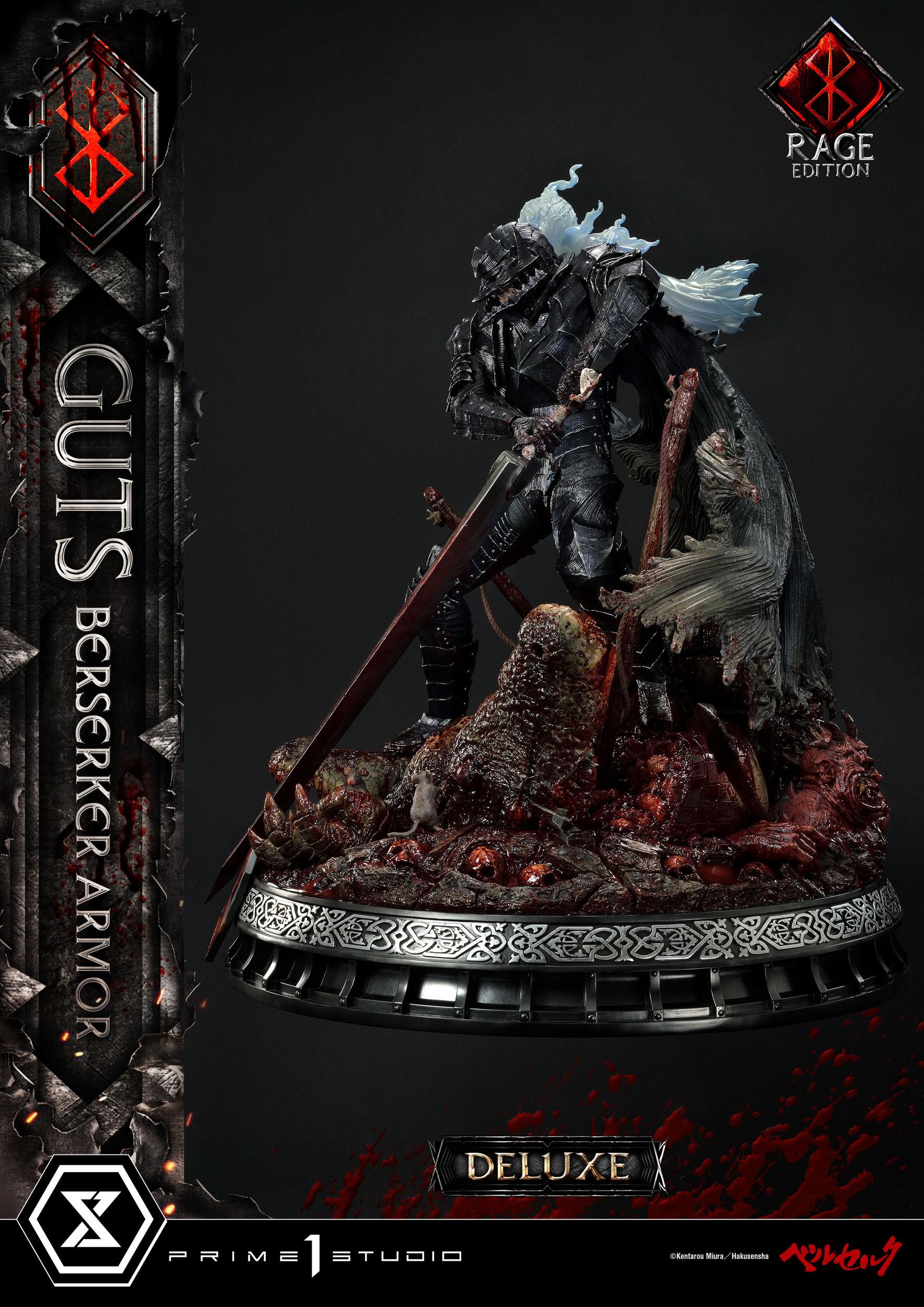 Estatua Guts Berserker Armor Rage Deluxe