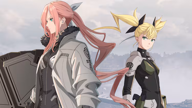 Imagen del videojuego Kaiju No. 8 THE GAME con personajes originales como Sagan Shinomiya
